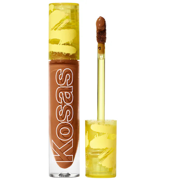 Kosas Corrector Revealer Super Creamy + Brightening Concealer with Caffeine & Hyaluronic Acid – Dark Circle Treatment for Under Eyes, Perfect for Daily Makeup & Skincare Routine