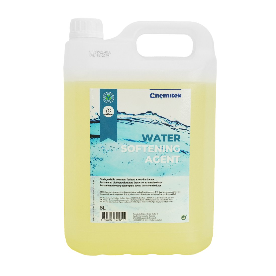 Chemitek Water Softener Salt - High Efficiency Water Softening Crystals for Home & Commercial Use | Removes Hard Water Minerals | Ideal for Dishwashers, Washing Machines & Plumbing Systems