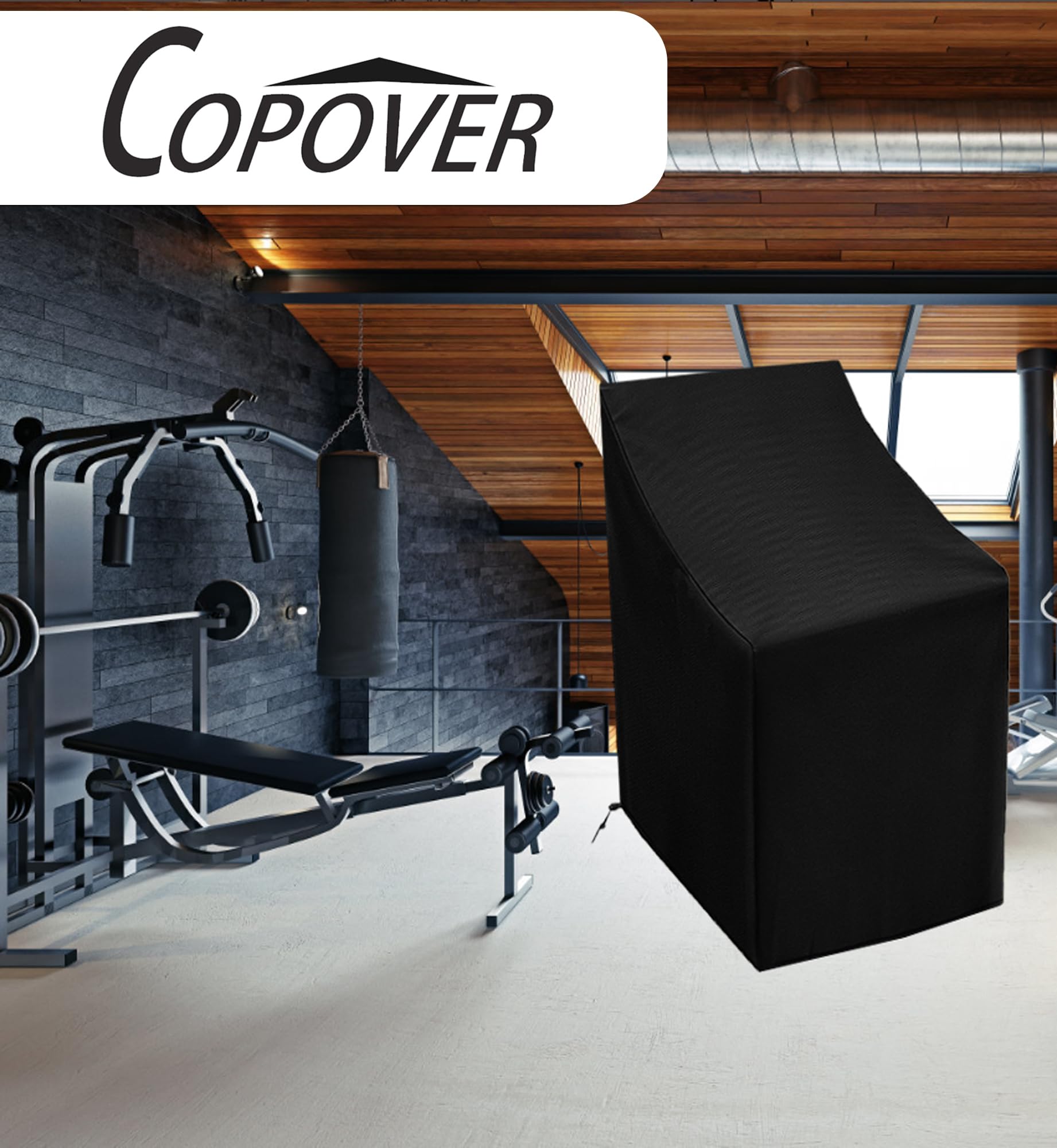 Premium Exercise Bike Cover for Upright & Stationary Bikes - Waterproof Dustproof Protection for Peloton & Indoor/Outdoor Cycling Bikes with Storage Bag - Perfect for Home Gym, Garage & Outdoor Storage