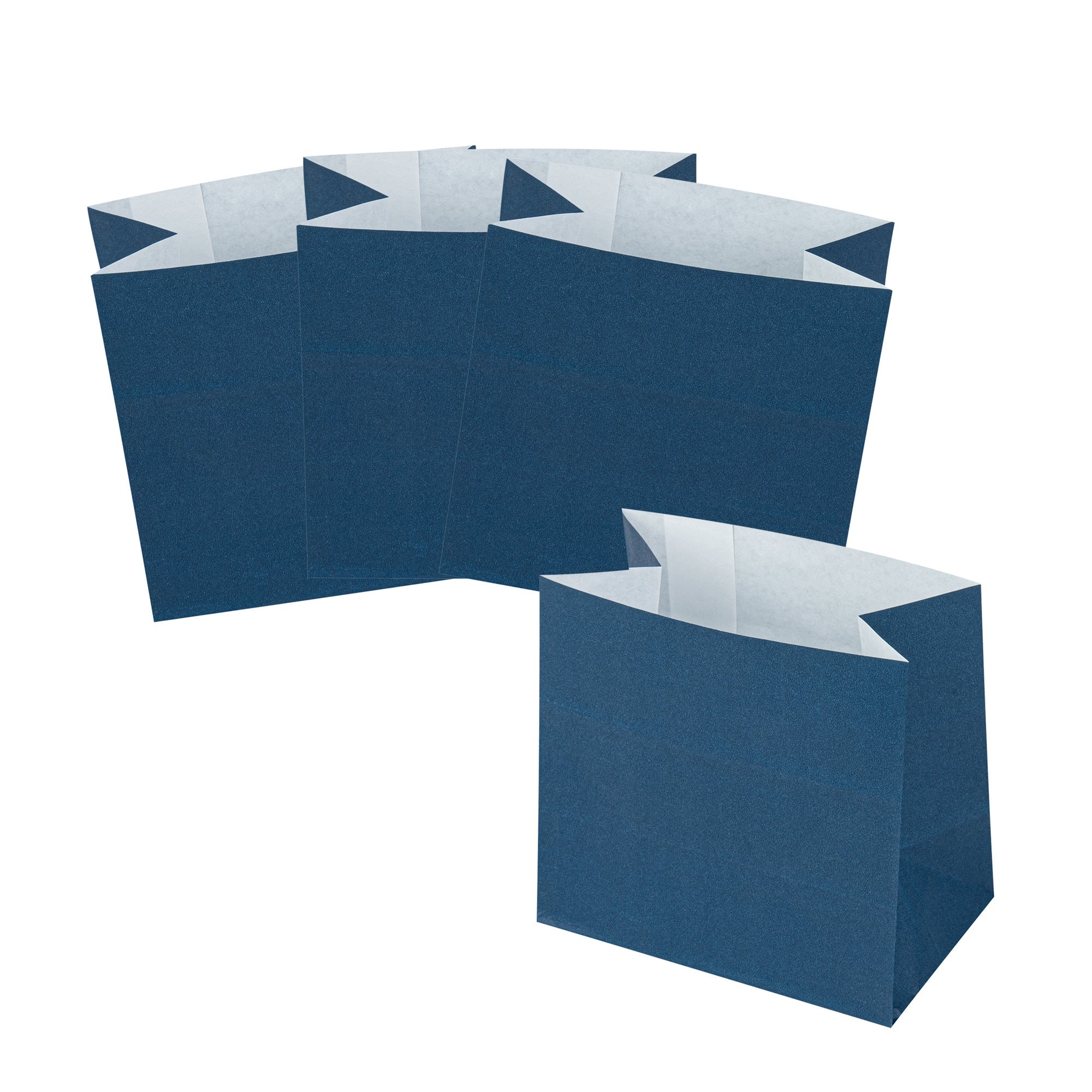 Premium Midnight Blue Small Snack Bags - 3.75