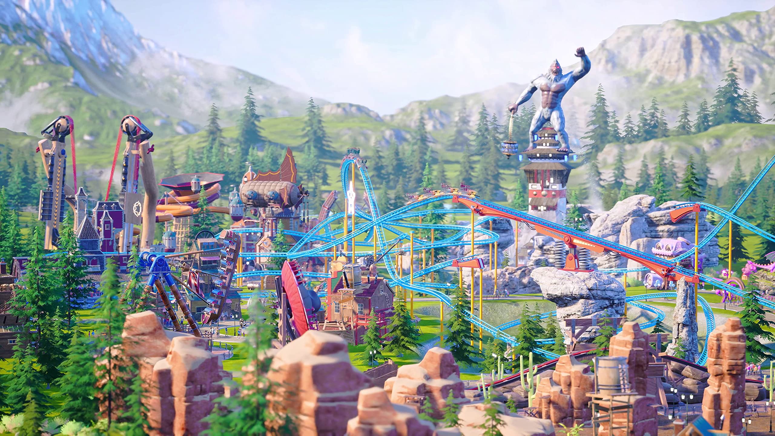 PARK BEYOND - Immersive Theme Park Simulation Game for PlayStation 5 (PS5) | Build & Manage Thrilling Rides | Perfect for Strategy & Simulation Fans | Great for Family Entertainment & Gaming Nights
