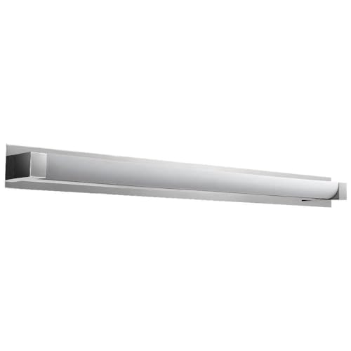 Balance Collection Polished Nickel LED Vanity Mirror - Modern Contemporary Bathroom Makeup Mirror with Bright Adjustable Lighting for Dressing Table & Beauty Room