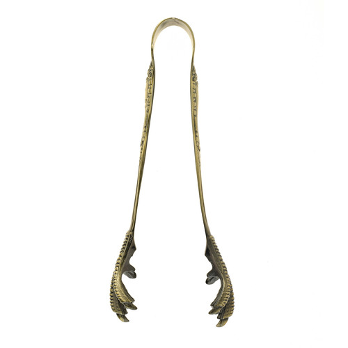 Barfly 8 Ice Tongs - Solid Brass Ice Pick & Tongs Set for Cocktails, Whiskey, and Bourbon - Perfect for Home Bars, Parties, and Mixology Enthusiasts