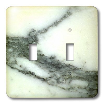 3D Rose White Marble Print Toggle Switch - Stylish On/Off Button for Home Decor, Kitchen Appliances & DIY Electronics Projects