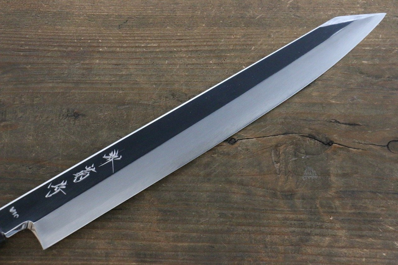 Premium Kikumori VG10 Kiritsuke Yanagiba Japanese Chef Knife 270mm - Mirror Polished Damascus Steel Blade for Sushi, Sashimi & Precision Cutting - Professional Kitchen & Home Cooking Essential