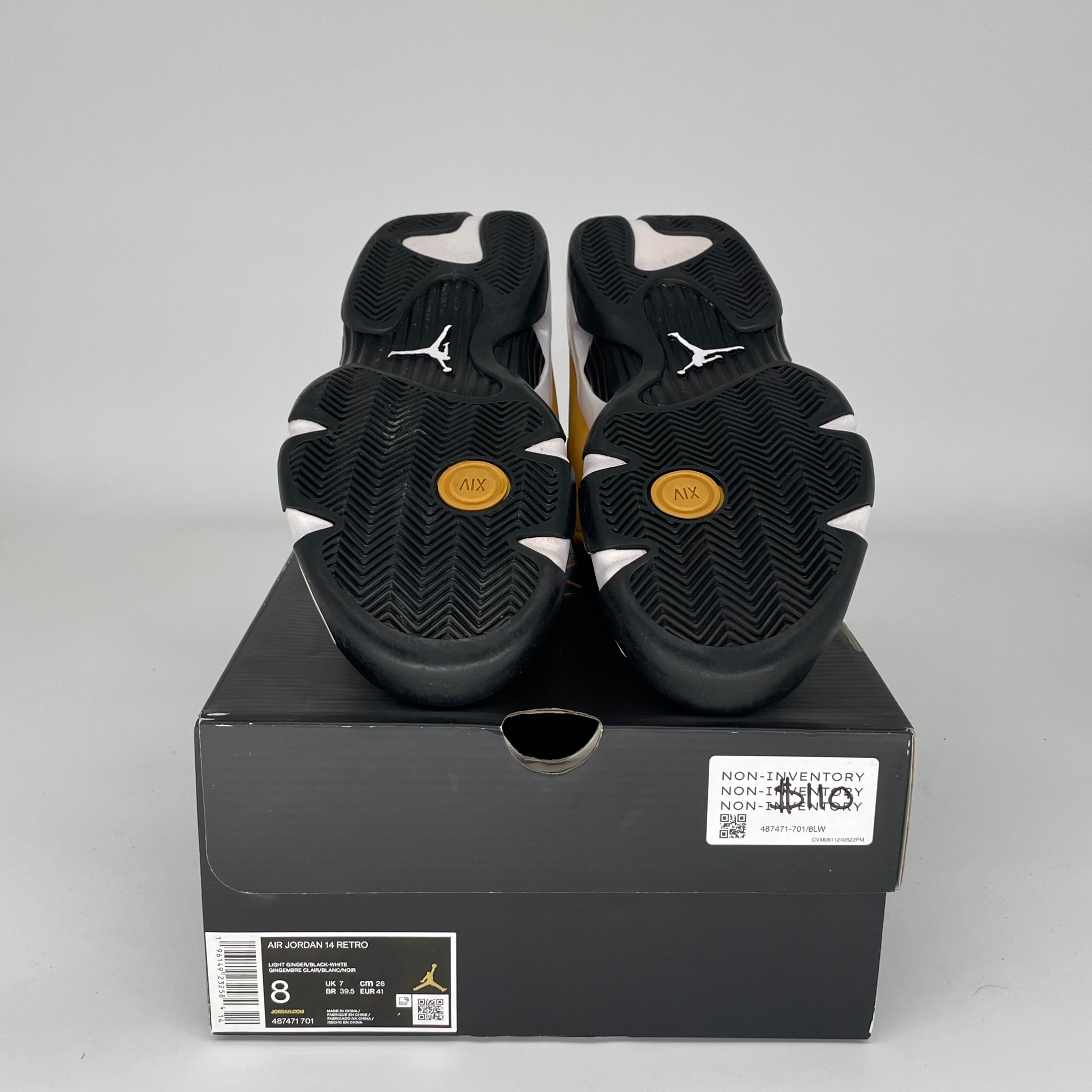 AIR JORDAN 14 LIGHT GINGER Men's Basketball Shoes Size 8 - 487471-701 | Retro Sneakers for Running, Training & Streetwear Fashion