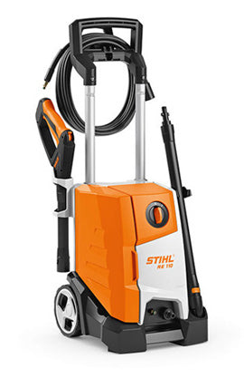 STIHL RE 110 Electric Pressure Washer 1800 PSI High-Pressure Cleaner for Home, Driveway, Deck & Car Washing - Powerful Electric Pressure Washer for Outdoor Cleaning