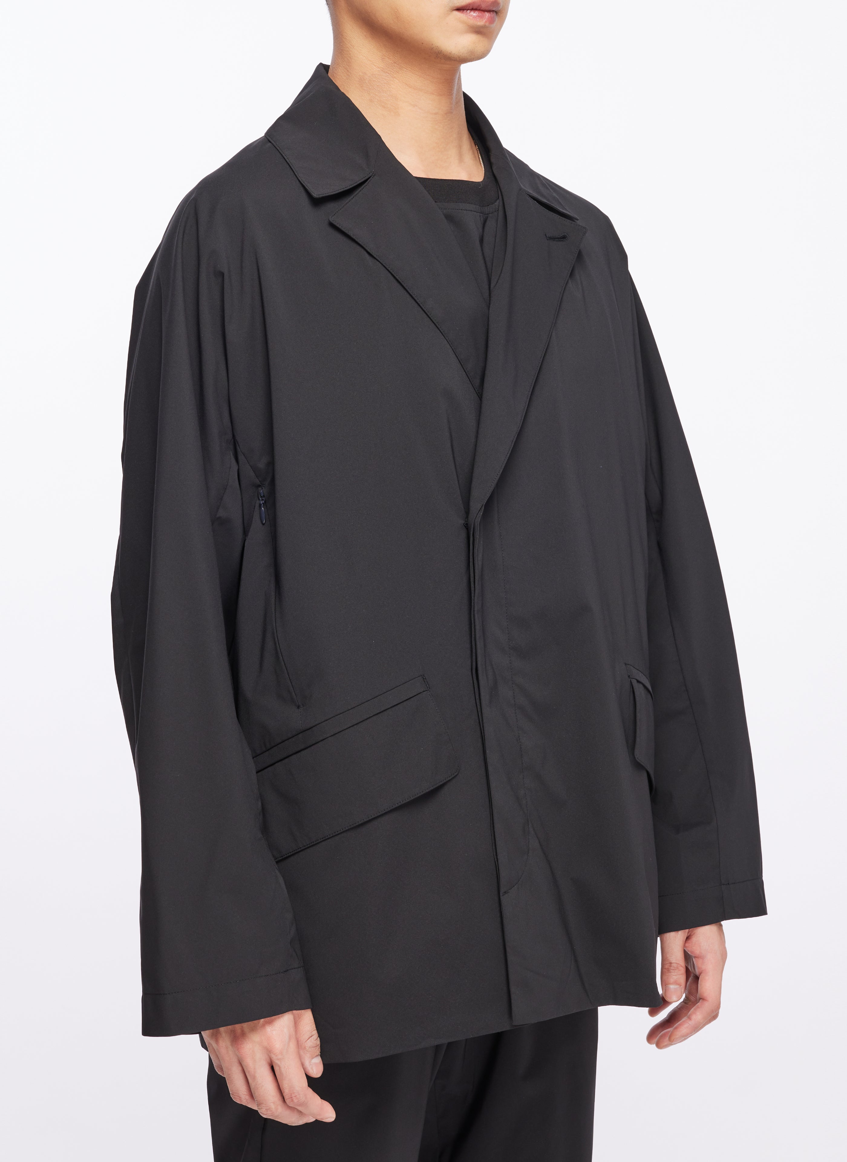 Lightweight Minotech Business Pack Double Breasted Coat for Men - Stylish Office Wear & Formal Occasions