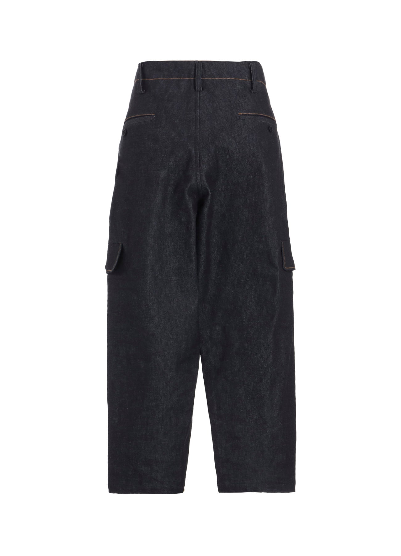 13oz Uneven Yarn Denim Tuck Pants with Color Combi Stitch - Stylish Casual Wear for Men & Women | Perfect for Everyday Outfits, Streetwear & Fashion Looks