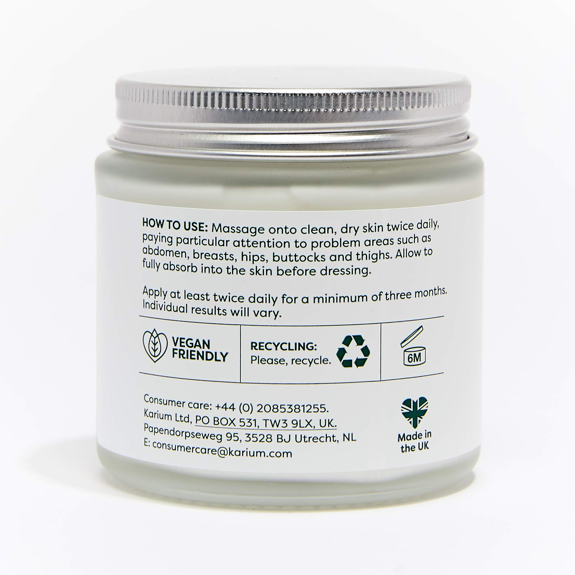NUTURE Stretch Mark Cream - Fast Absorbing Body Moisturizer with Shea Butter, Collagen & Centella Asiatica (100ml) for Firmer Skin | Pregnancy & Postpartum Care, Daily Skin Hydration