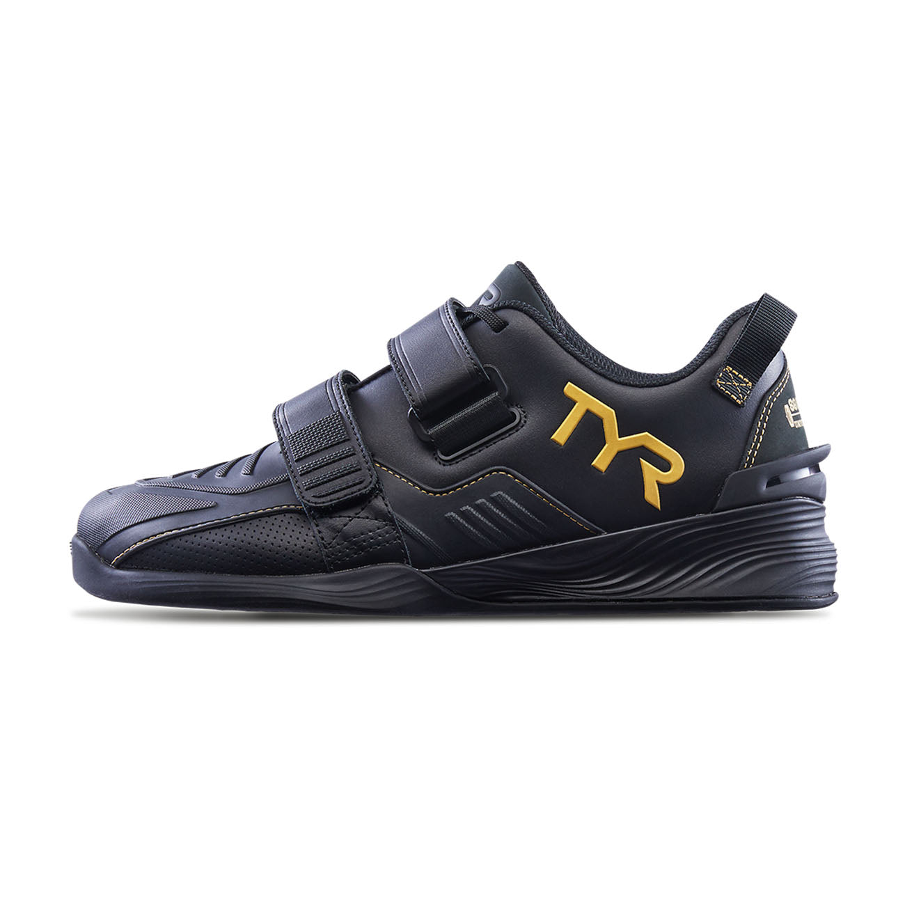 Tyr L2 Lifter Black Gold - Premium Weightlifting Shoes for CrossFit & Powerlifting - Ideal for Gym Training & Competition
