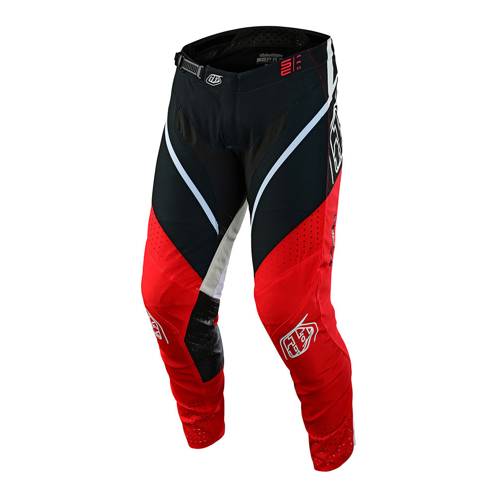 SE Pro Pant Lanes Red & Black - High Performance Bowling Pants for Men & Women - Perfect for League Play & Tournament Bowling