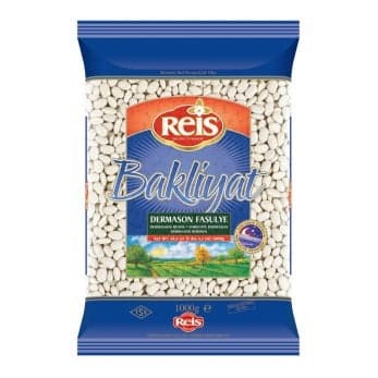 Premium Dermason White Beans 1Kg (2.2 lbs) - High-Quality, Non-GMO, Gluten-Free - Perfect for Soups, Stews, and Mediterranean Cuisine
