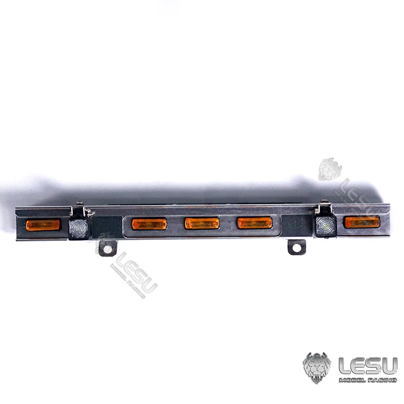 1:14 Scale DIY TAMIYA RC Tractor Truck Trailer Metal Spoiler Lamp - Compatible with R470 & R620 Radio Control Models - Perfect for RC Truck Customization & Nighttime Racing Scenes