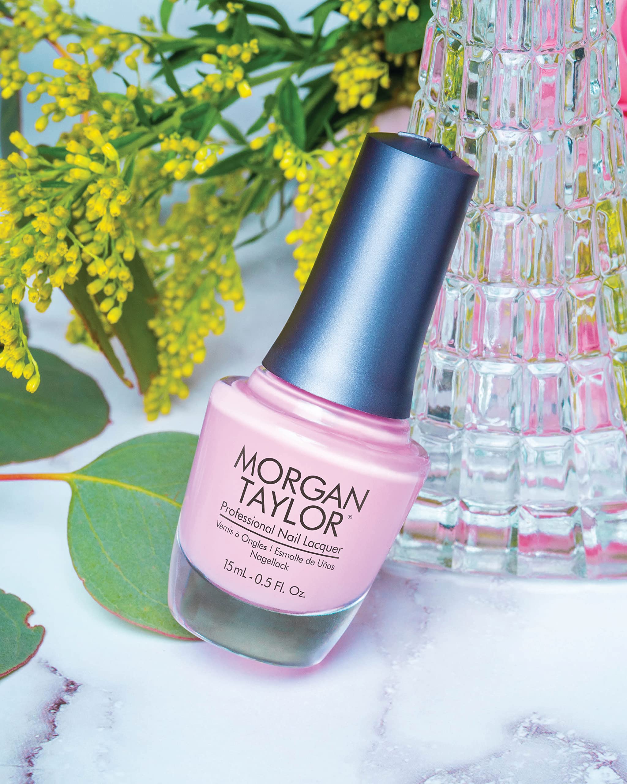Morgan Taylor Nail Lacquer - Long Lasting Nail Polish, 0.5 oz - Professional Salon Quality Nail Polish for Manicures, Pedicures & At-Home Nail Care