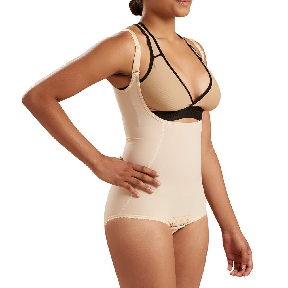 MARENA SFBHA2 Post-Surgical Shapewear for Women - High Back Support Girdle Without Closure, Bikini-Length - Ideal for Recovery After Surgery & Everyday Comfort