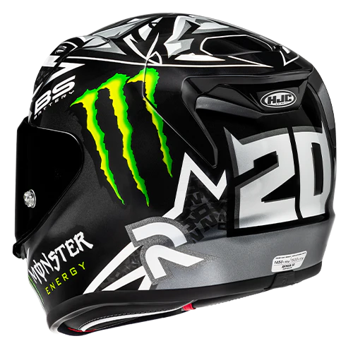 RPHA 12 FQ20 Black Full Face Motorcycle Helmet - Lightweight, DOT & ECE Certified for Racing & Street Riding - High-Performance Safety Gear for Men & Women