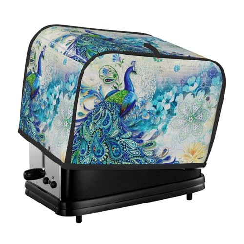 Peacocks And Flowers
