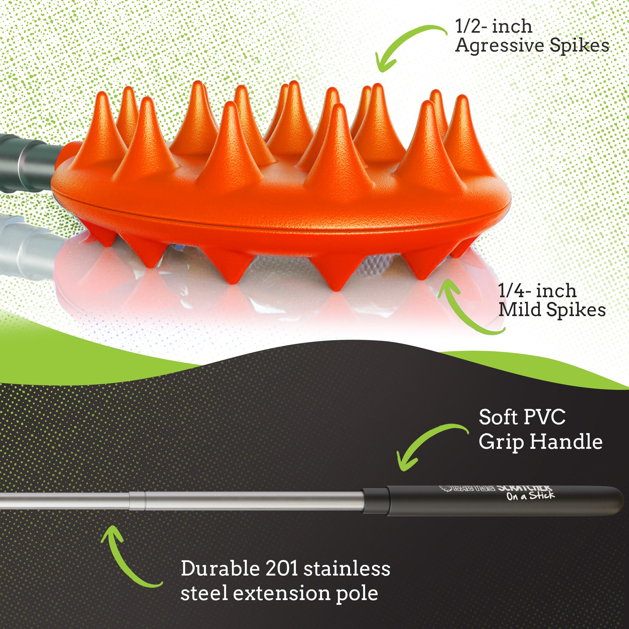 Extendable Cactus Back Scratcher - 24.5