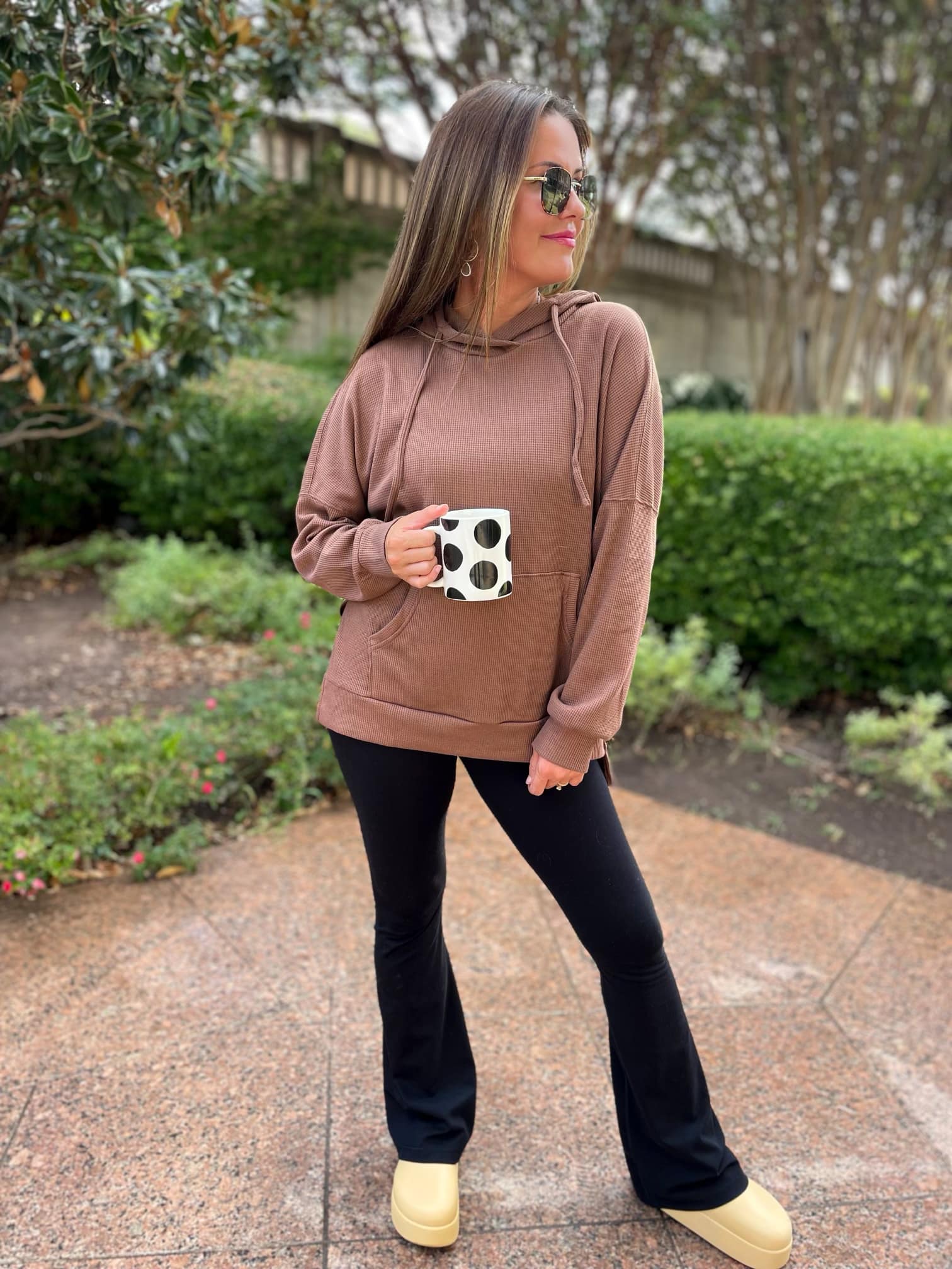 PREORDER: Best Selling Touch Of Fall Thermal Hoodie for Women & Men - 5 Color Options | Cozy Fleece-Lined Pullover for Autumn, Winter & Outdoor Activities