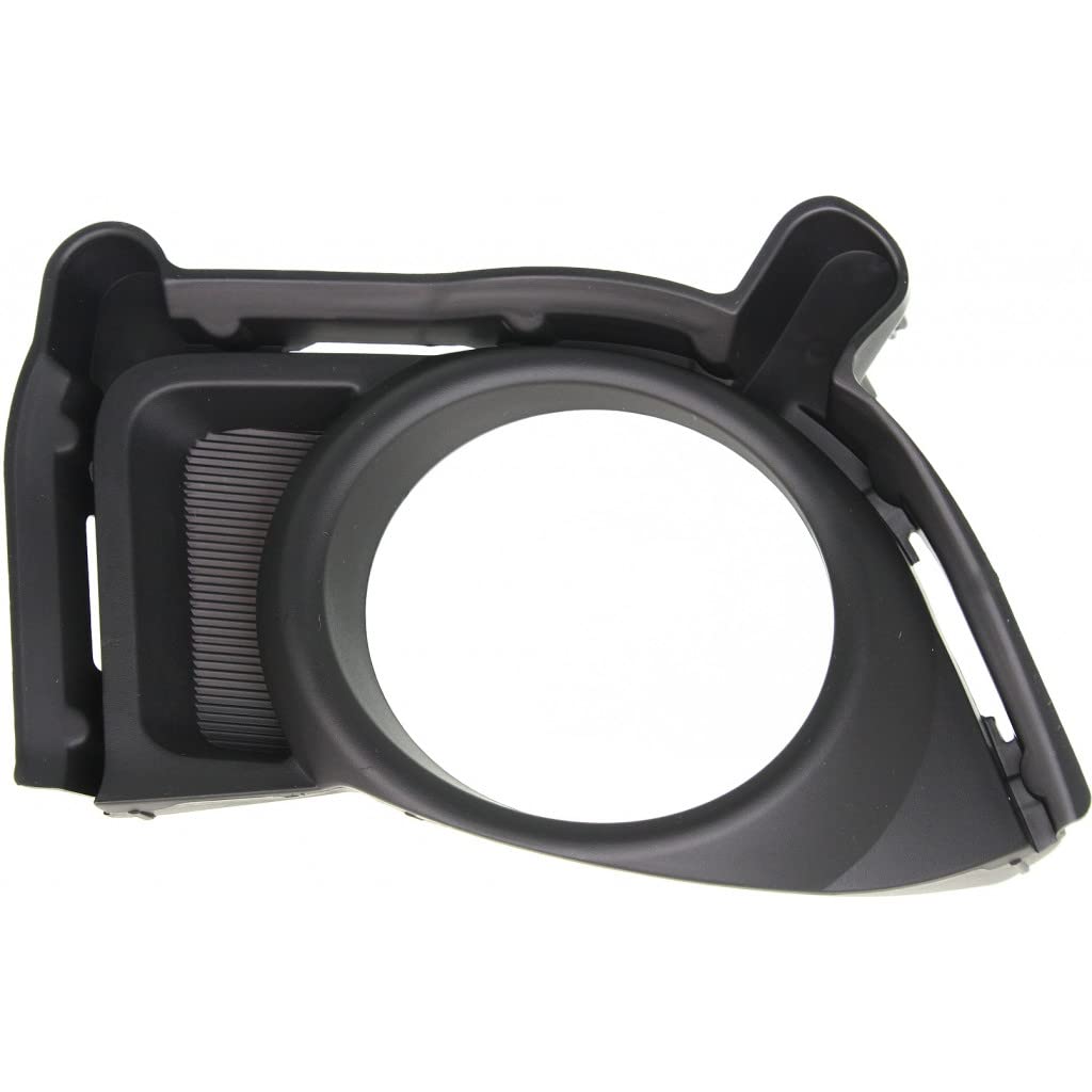 2014-2015 Toyota Highlander & Hybrid Fog Light Bezel with Daytime Running Lights - Driver Side Replacement - Perfect for Night Driving & Enhanced Visibility