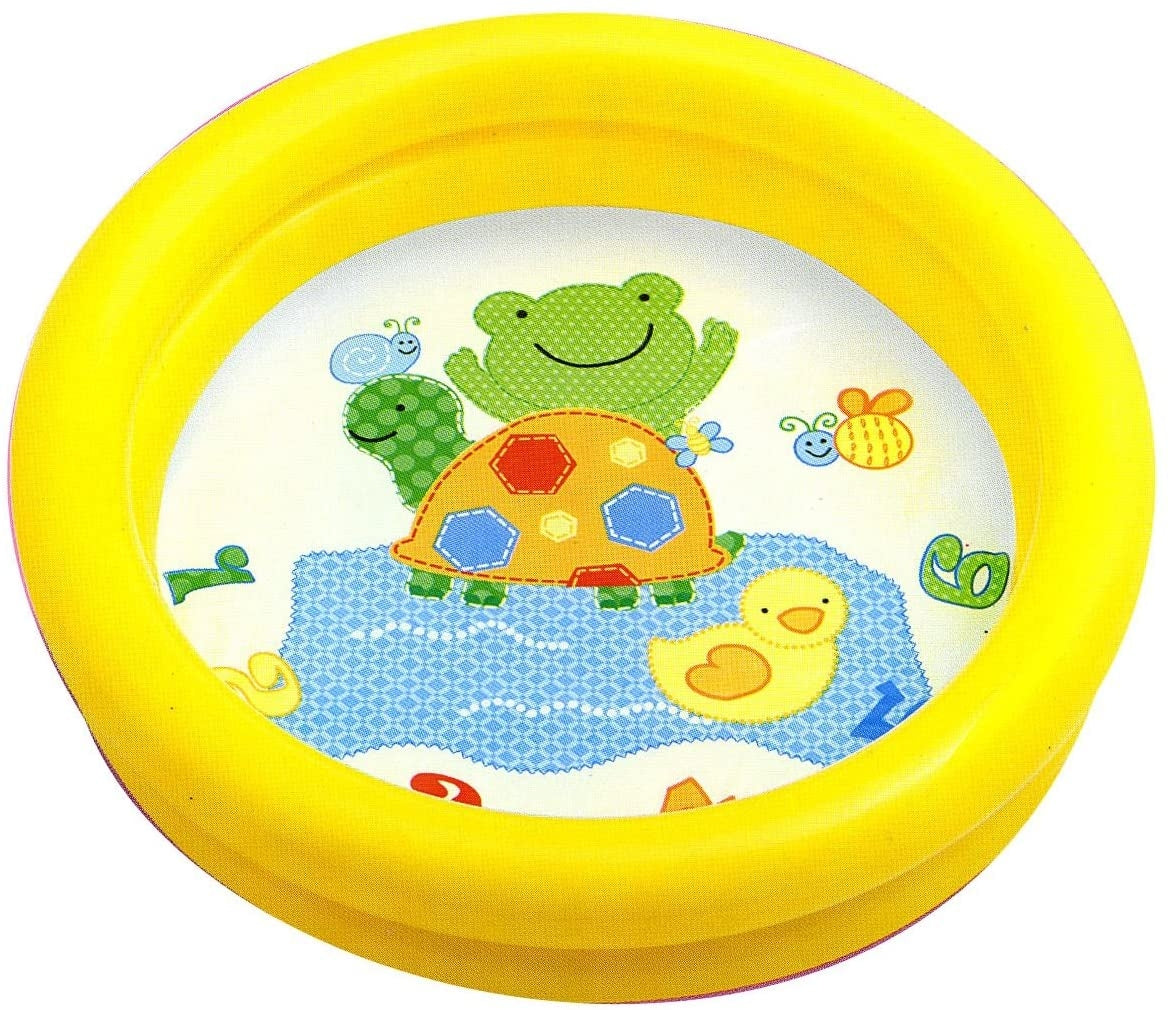 Intex My First Inflatable Paddling Pool for Toddlers Ages 1-3 - Assorted Fun Designs - Perfect for Backyard Water Play & Summer Outdoor Activities
