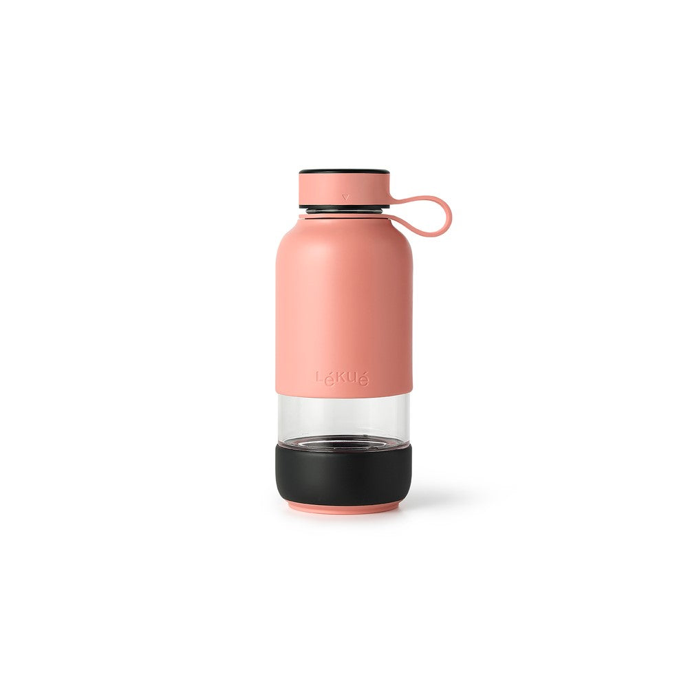 600ml Coral Insulated Water Bottle - Leak Proof, BPA Free Stainless Steel Thermos for Gym, Hiking & Travel - Keeps Drinks Hot/Cold for 24 Hours