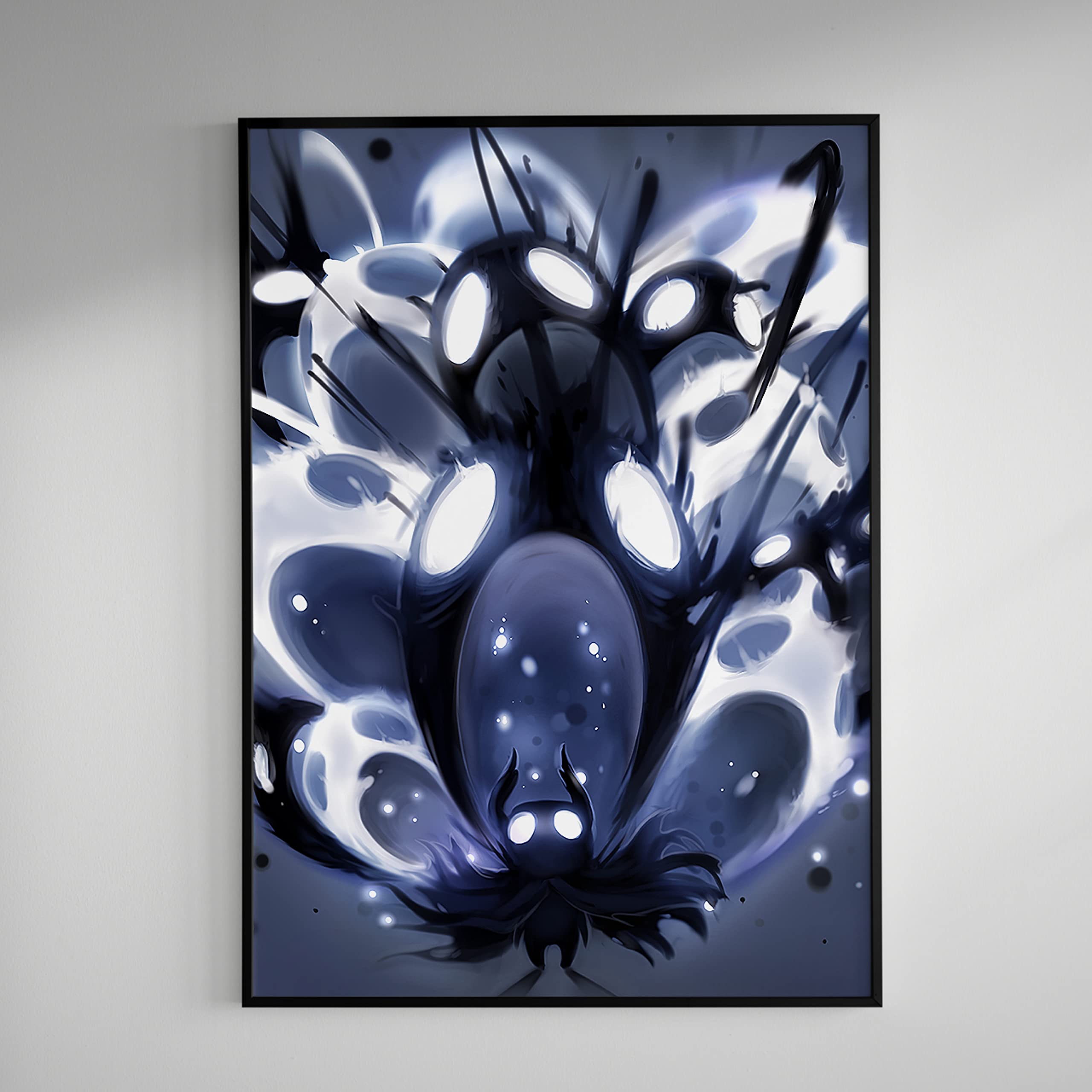 Hollow Knight Poster - Gamer Room Decor & Game Nerd Gifts - Aesthetic Wall Art for Bedroom, Living Room & Gaming Setup