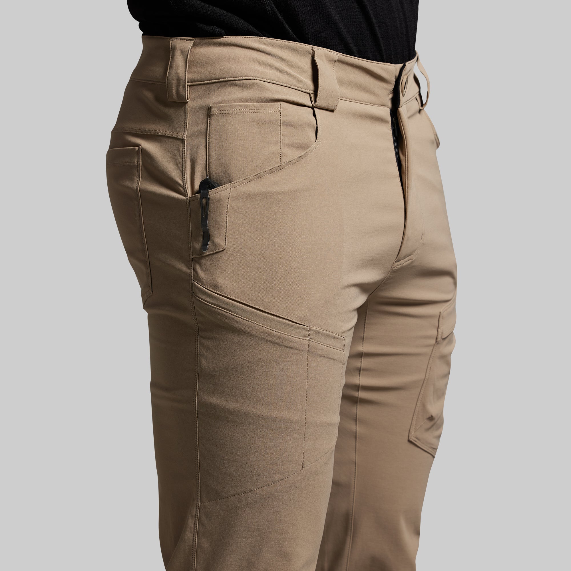 Men's Outdoor Hiking Pants - Lightweight Quick-Dry Tactical Pants for Camping & Hiking (Desert Tan) - Perfect for Adventure Travel & Outdoor Activities