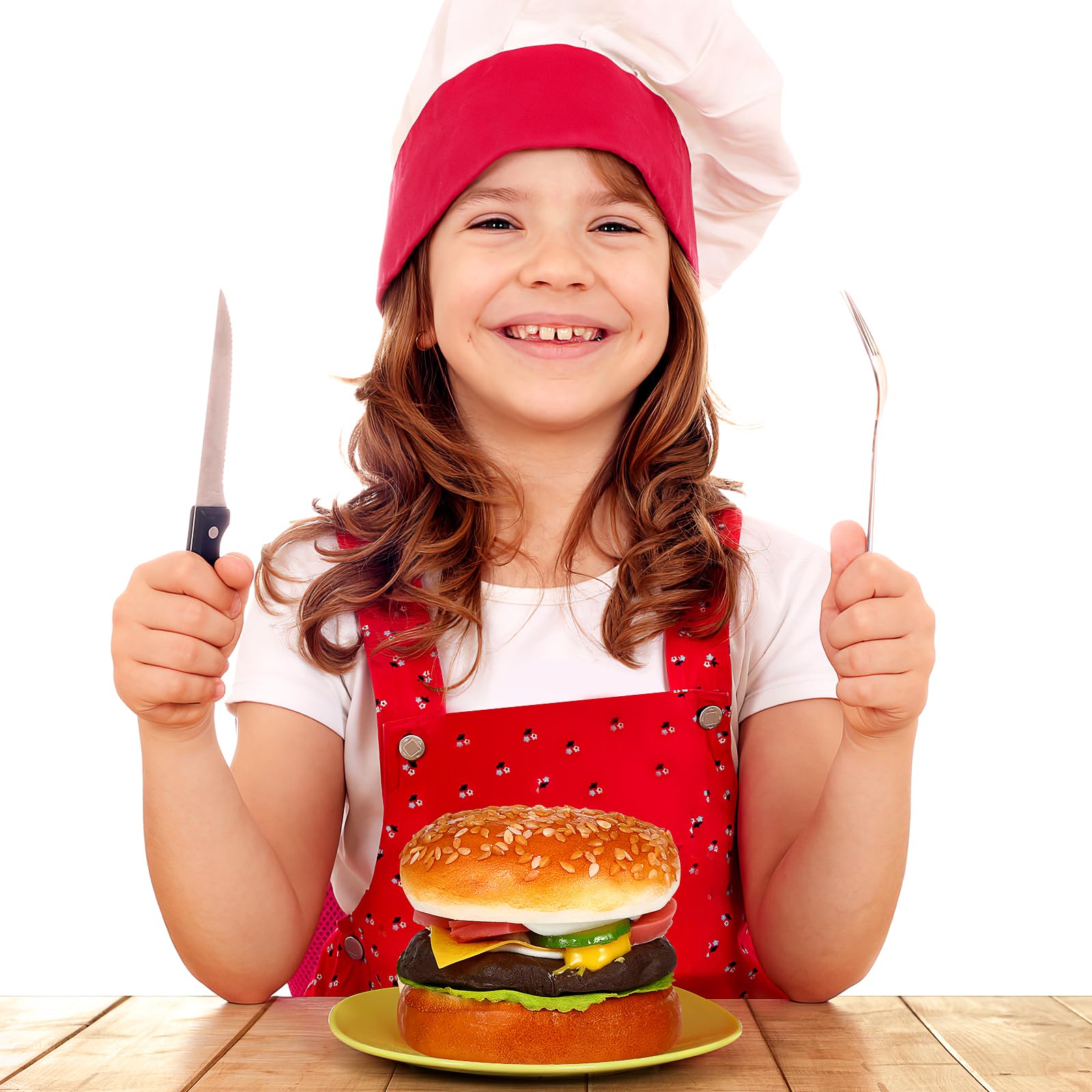 Lifelike Artificial Hamburger Model - Fake Burger Bread Figurine for Baking Photography Props, Birthday Party Favors, Home & Kitchen Decor - Perfect for Food Styling, Photography Backdrops, and Themed Party Decorations