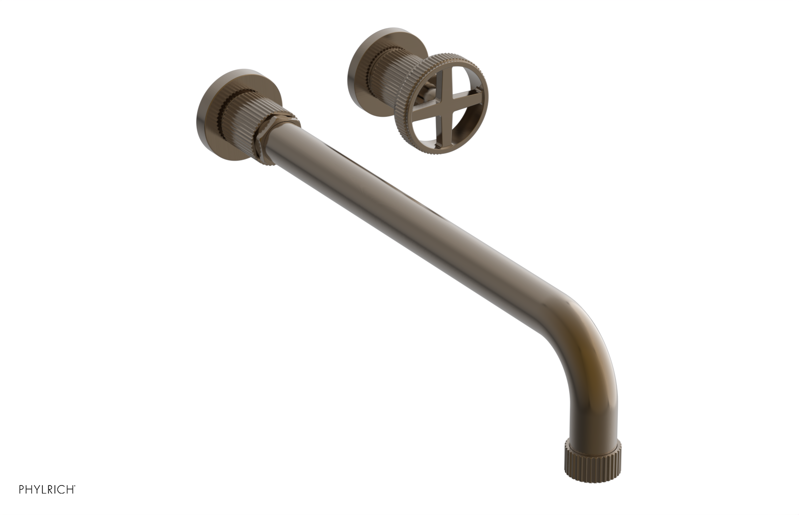 DUSTRIE Single Handle Wall Mounted Bathroom Faucet with 14