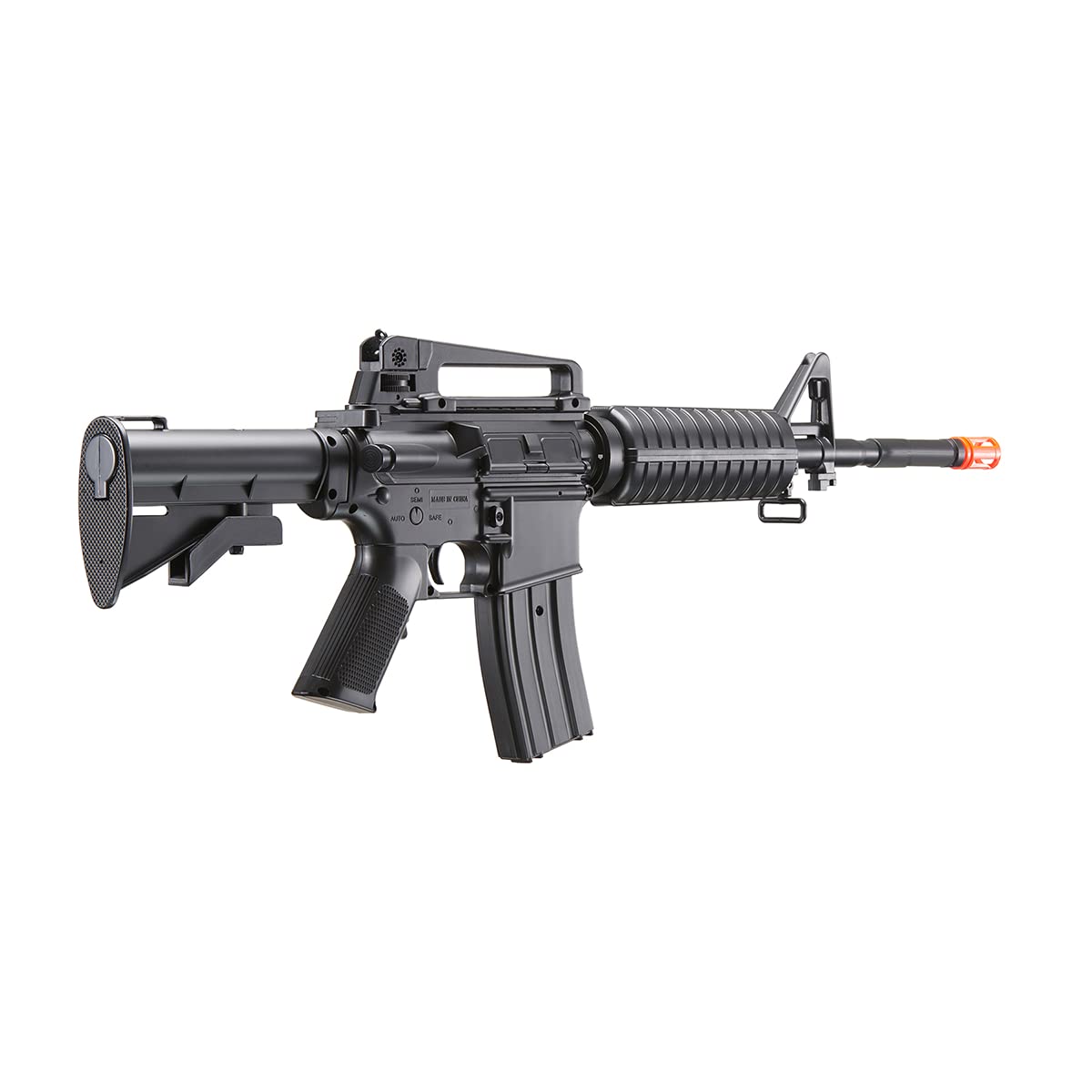 WellFire M4A1 Electric Airsoft Rifle - Automatic AEG Airsoft Gun for Adults & Teens with 2 Magazines & Battery Included | Perfect for Outdoor Shooting Games, Tactical Training & Airsoft Battles