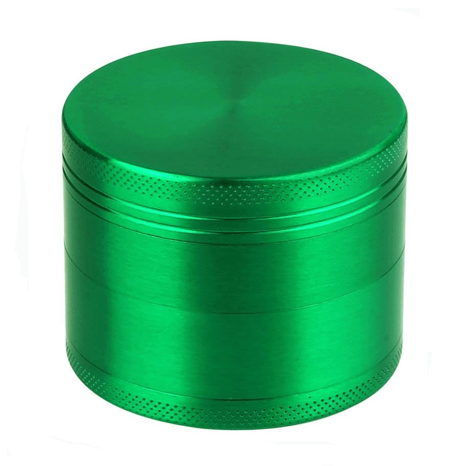 50MM 4 Layers Zinc Alloy Herb Grinder for Tobacco, Spices & Herbs - Perfect for Rolling, Cooking & Aromatherapy