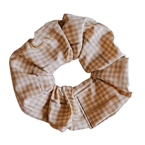 Beige gingham