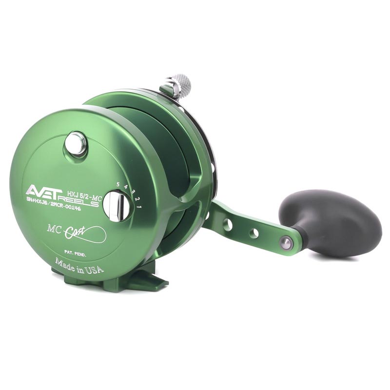 Avet HXJ 5/2 Two Speed Magic Cast Fishing Reel - Saltwater Offshore Fishing Reel for Big Game Fish like Tuna & Marlin - Perfect for Deep Sea Fishing & Sportfishing Adventures