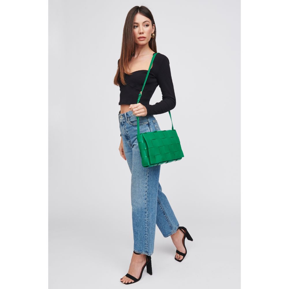 Olga Women's Woven Crossbody Bag - Stylish Handbag for Everyday Use, Travel & Shopping | Fashionable Shoulder Purse for Women & Girls
