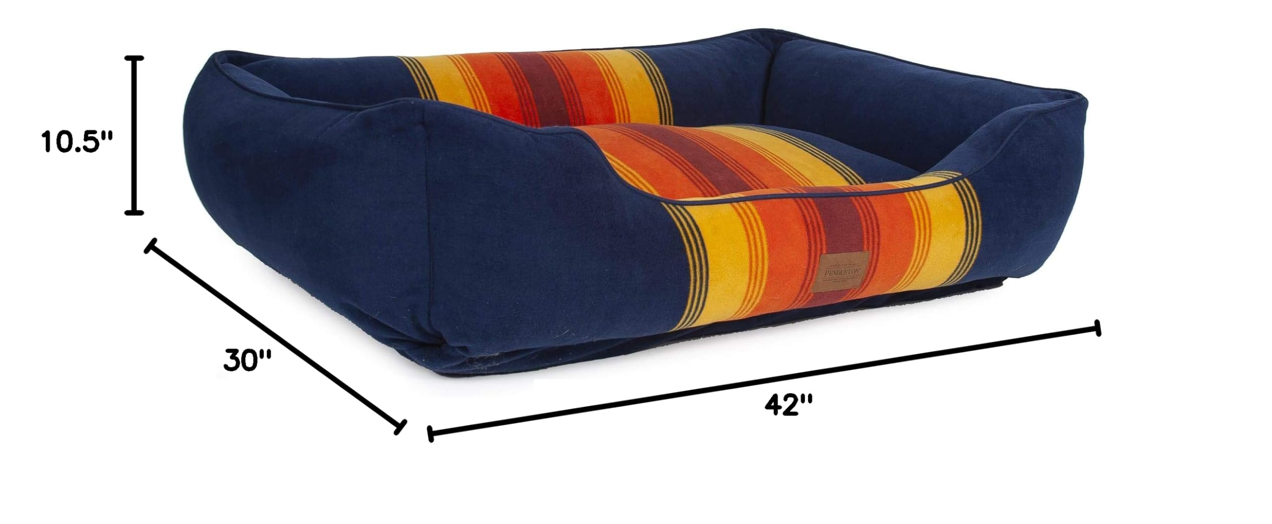 **PENDLETON Grand Canyon National Park Kuddler Dog Bed - XL Size, Soft & Durable Pet Bed for Large Dogs, Perfect for Home, Crate, or Travel Use**