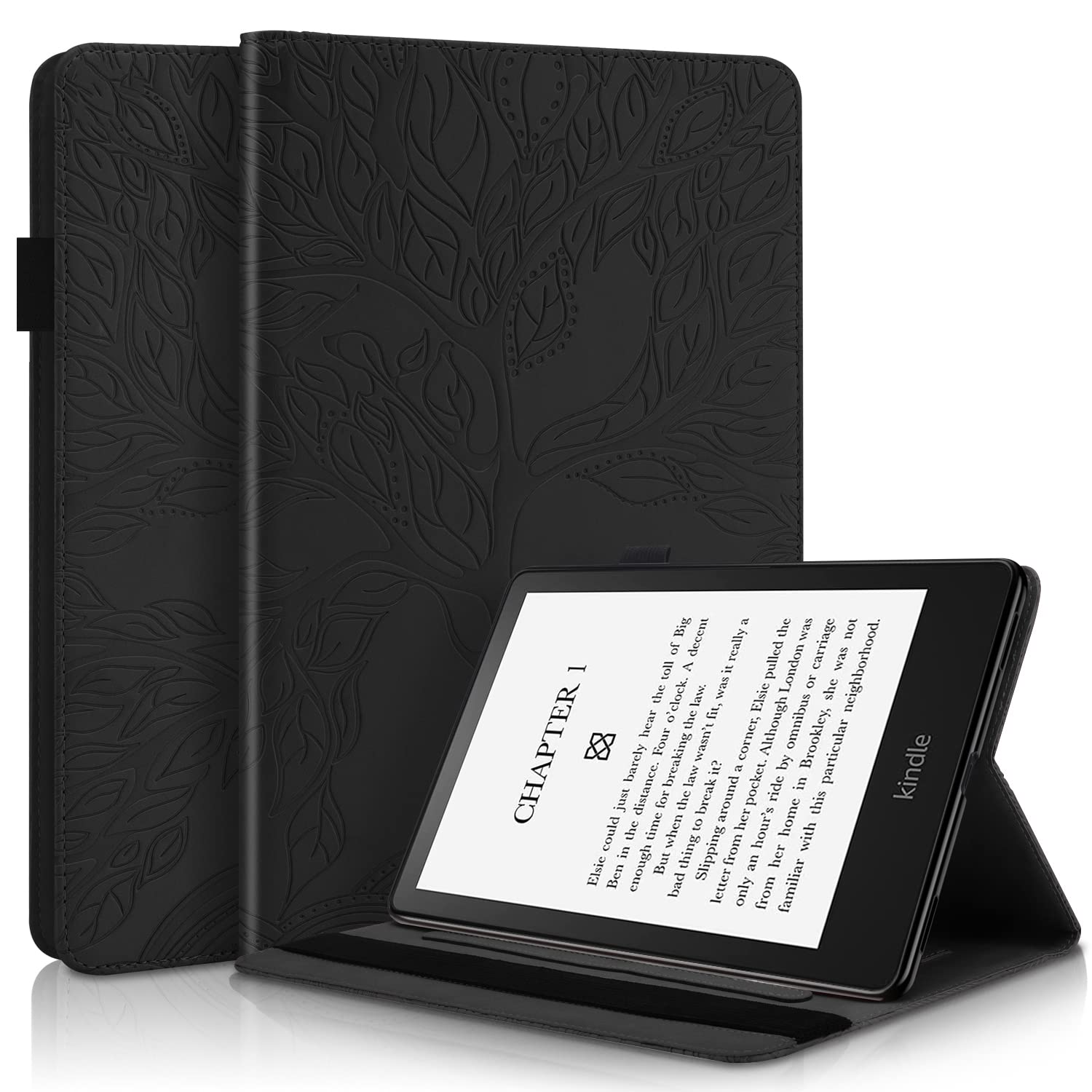 Premium YIMASE Kindle Case 6 Inch (2022) - Protective Cover with Built-in Magnet & Card Slot for Kindle 11th Generation E-Reader | 360° Protection | Perfect for Reading, Travel & Daily Commute - Black