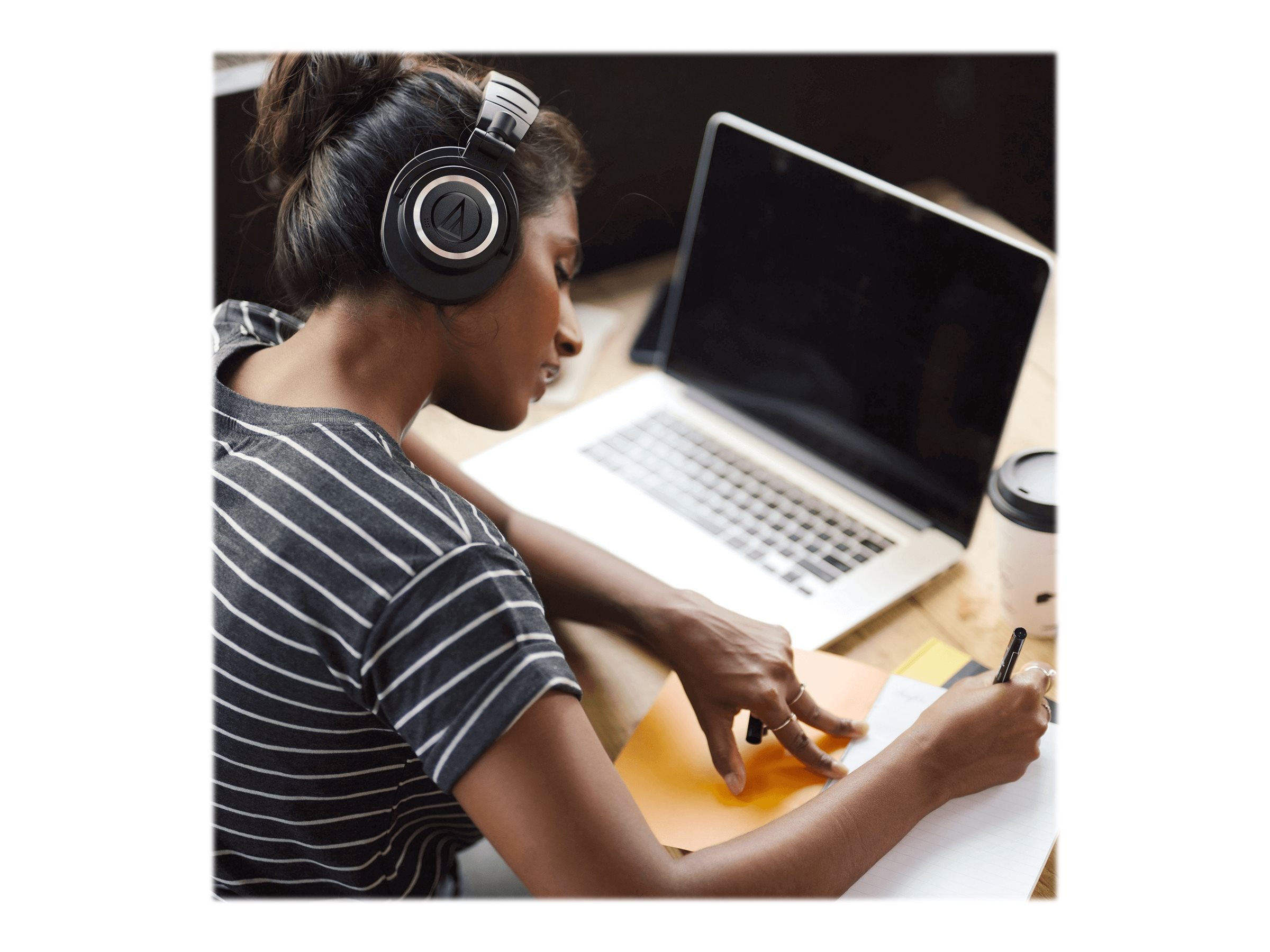 Audio Technica ATH-M50xBT2 Wireless Bluetooth Headphones - Professional Studio Monitor Headphones with Detachable Cable for Music, Gaming & Podcasting - Perfect for Home Studio, Travel & Office Use