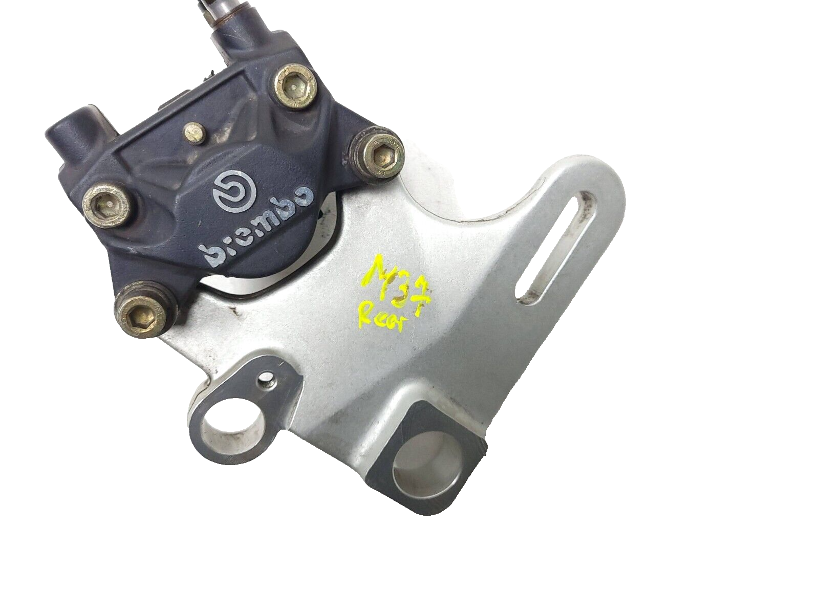 Genuine Ducati Monster M600 620 Rear Brake Caliper & Bracket OEM Replacement Part - Perfect for Motorcycle Maintenance & Performance Upgrades