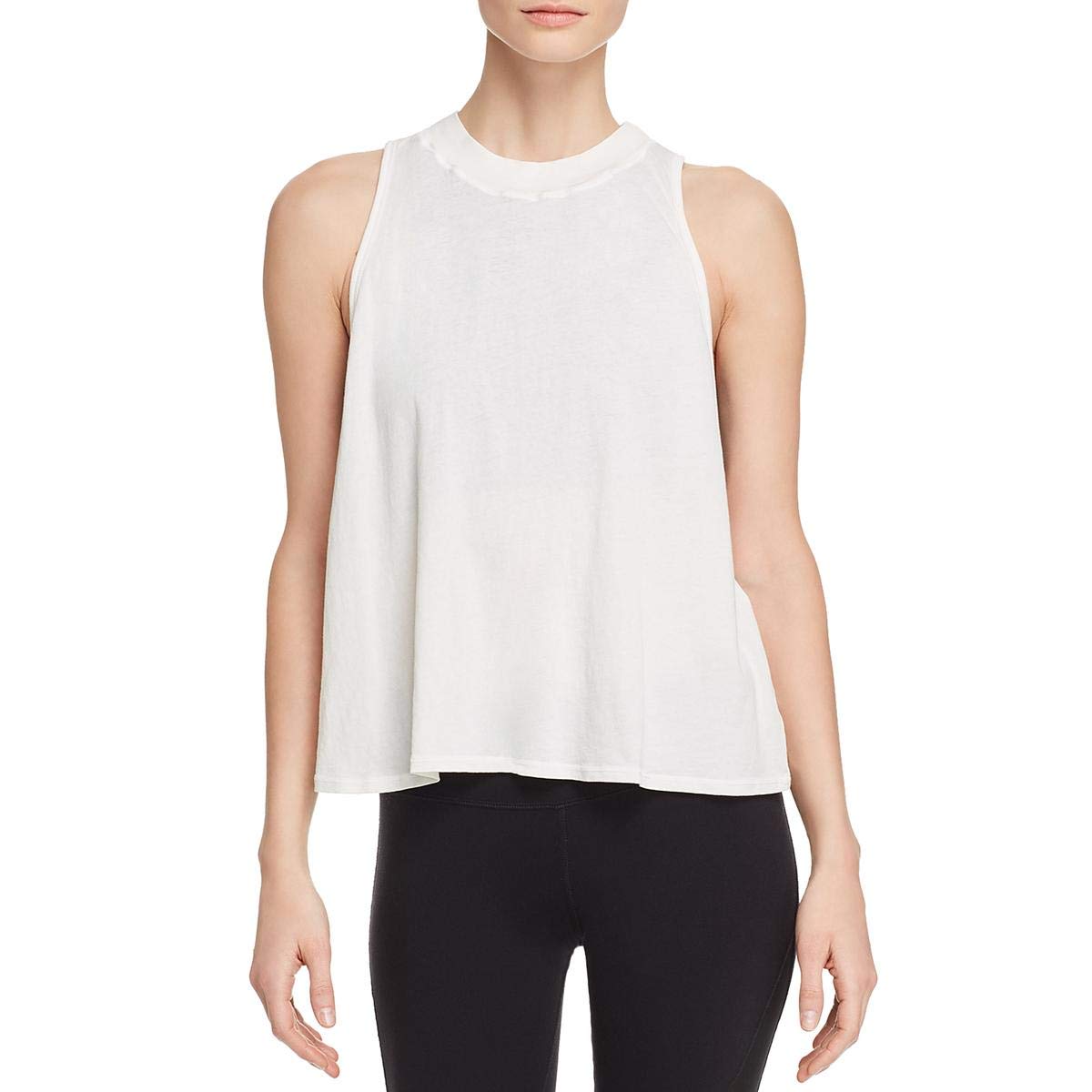 Electric & Rose Women's Cotton Racerback Tank Top - Breathable Summer Workout Shirt for Yoga, Gym & Casual Wear