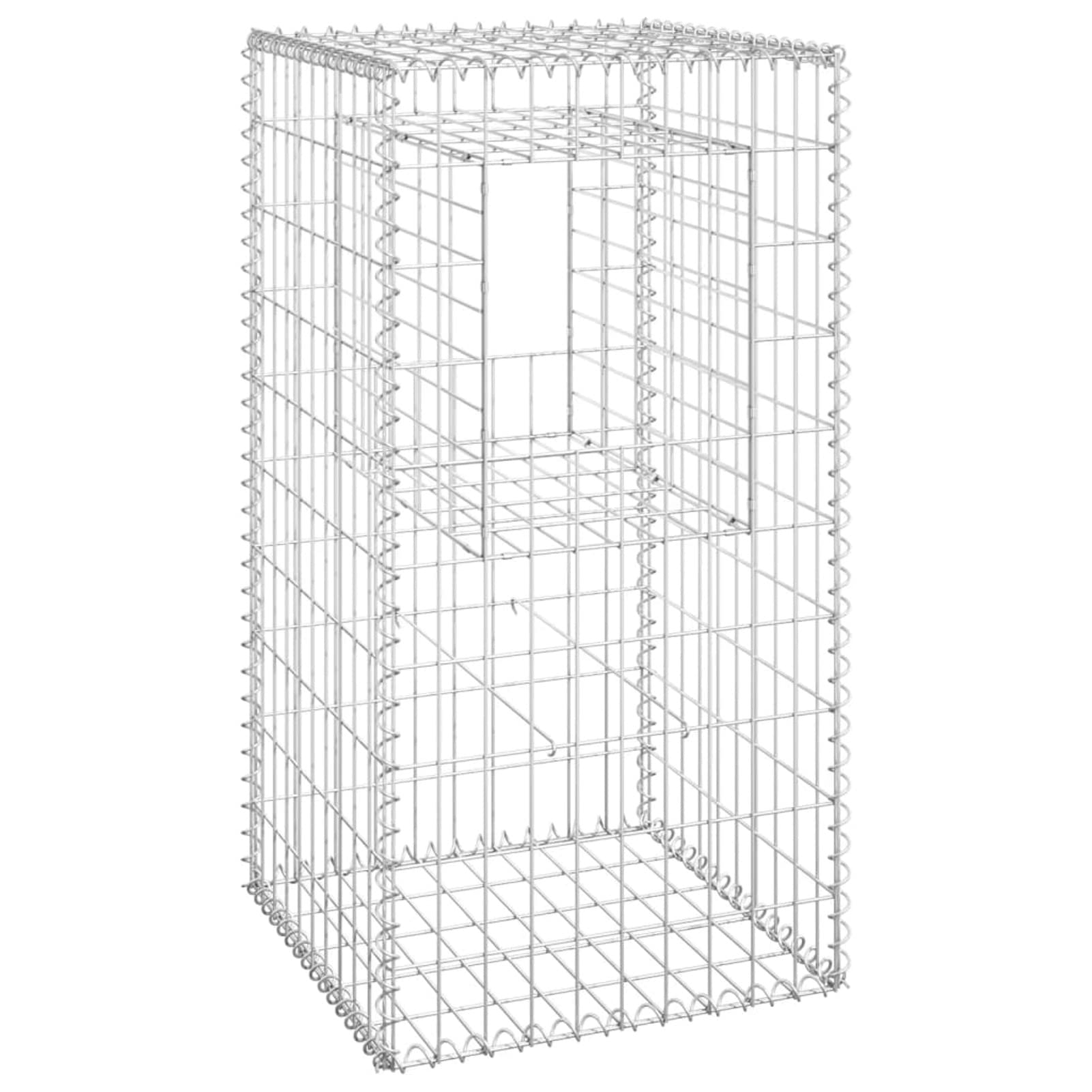 Galvanized Steel Gabion Baskets - 3 Pack (9.8