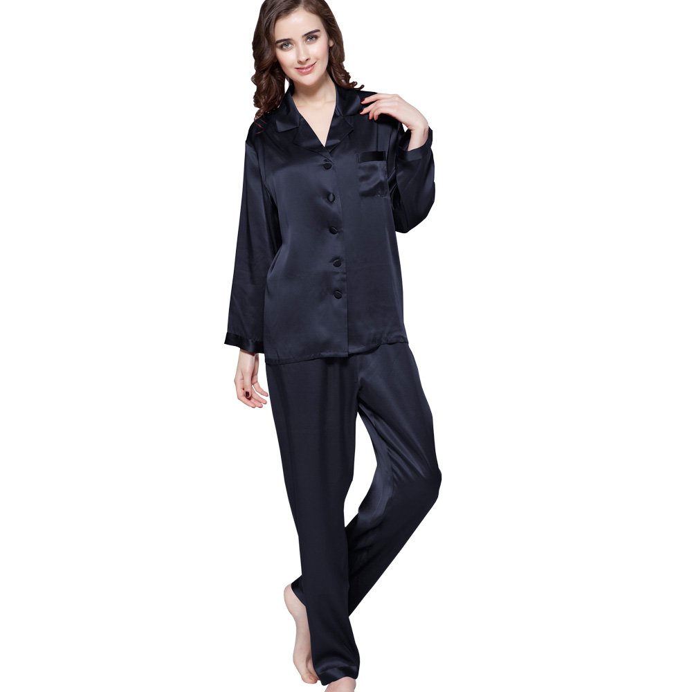 LilySilk Women's Classic Silk Blouse - Elegant Long Sleeve Shirt for Office & Formal Wear | Perfect for Business, Work & Special Occasions