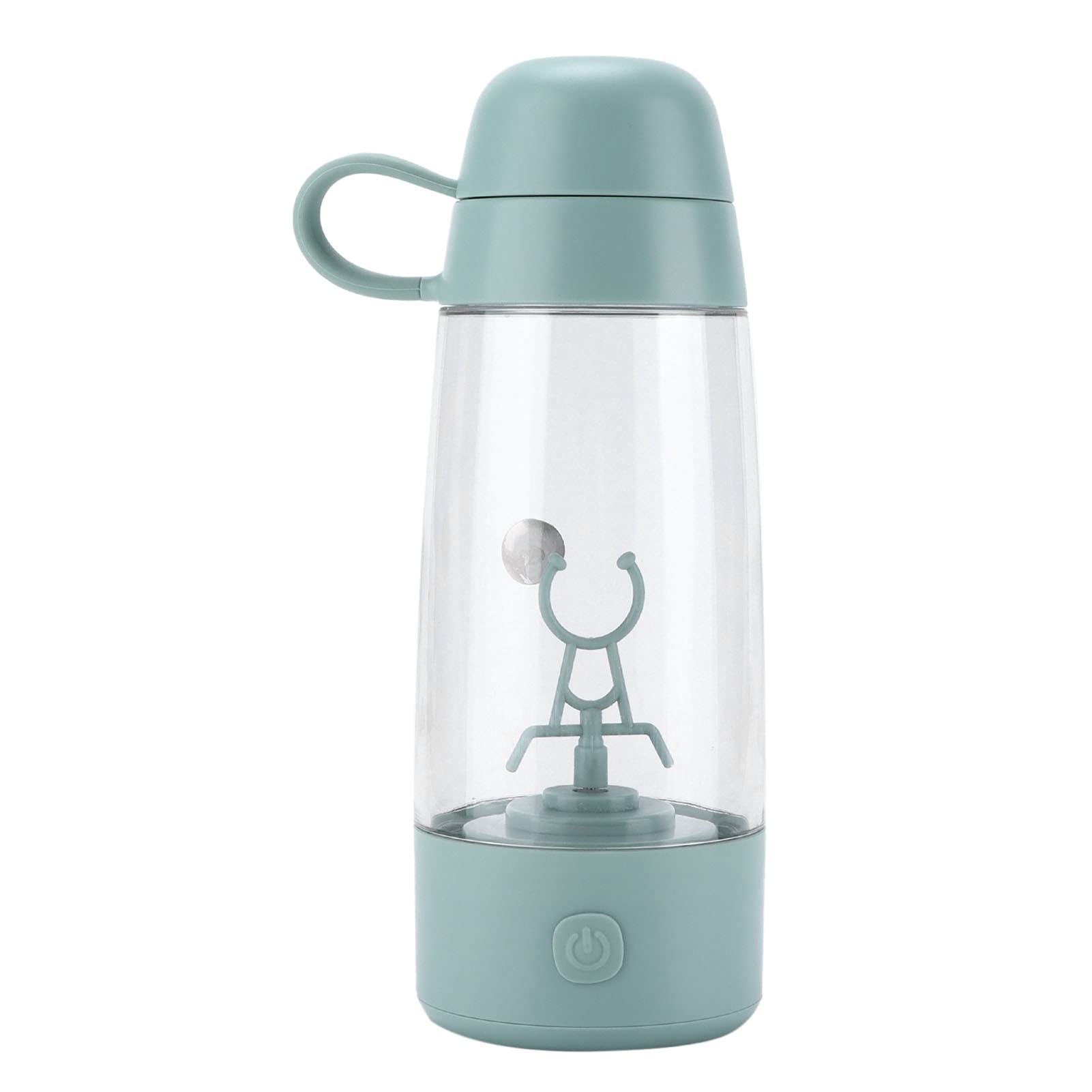 Electric Stirring Cup - Powerful Battery Blender Bottle with Auto Mixing, Portable Protein Shaker & Coffee Mixer for Home, Office, Gym & Travel - Perfect for Smoothies, Protein Drinks & Coffee On-The-Go (Green)