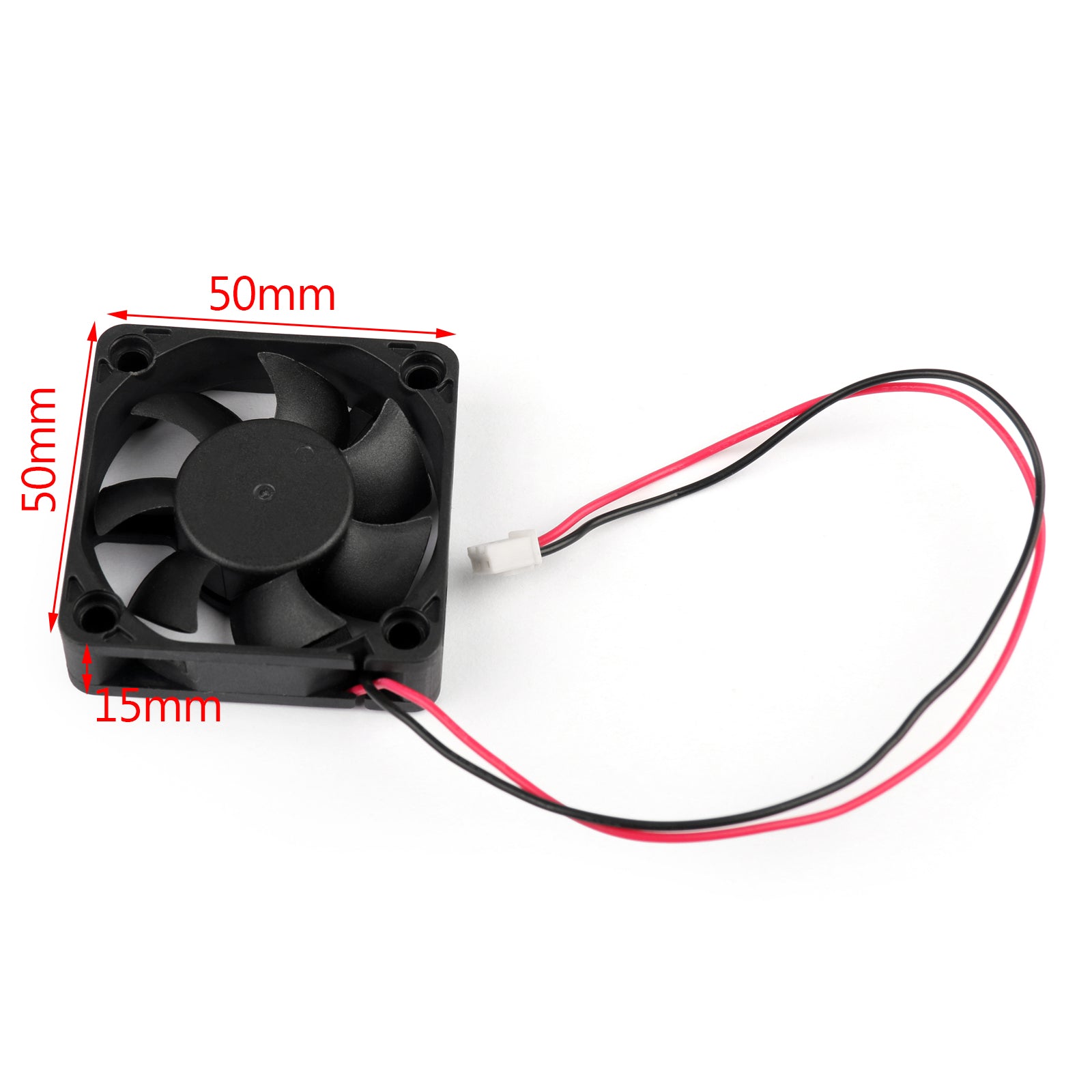 10PCS DC Brushless Cooling PC Computer Fan 12V 5015B 50x50x15mm 0.14A 2 Pin Wire - High Performance Cooling for Gaming PCs, Servers, and Electronics Projects