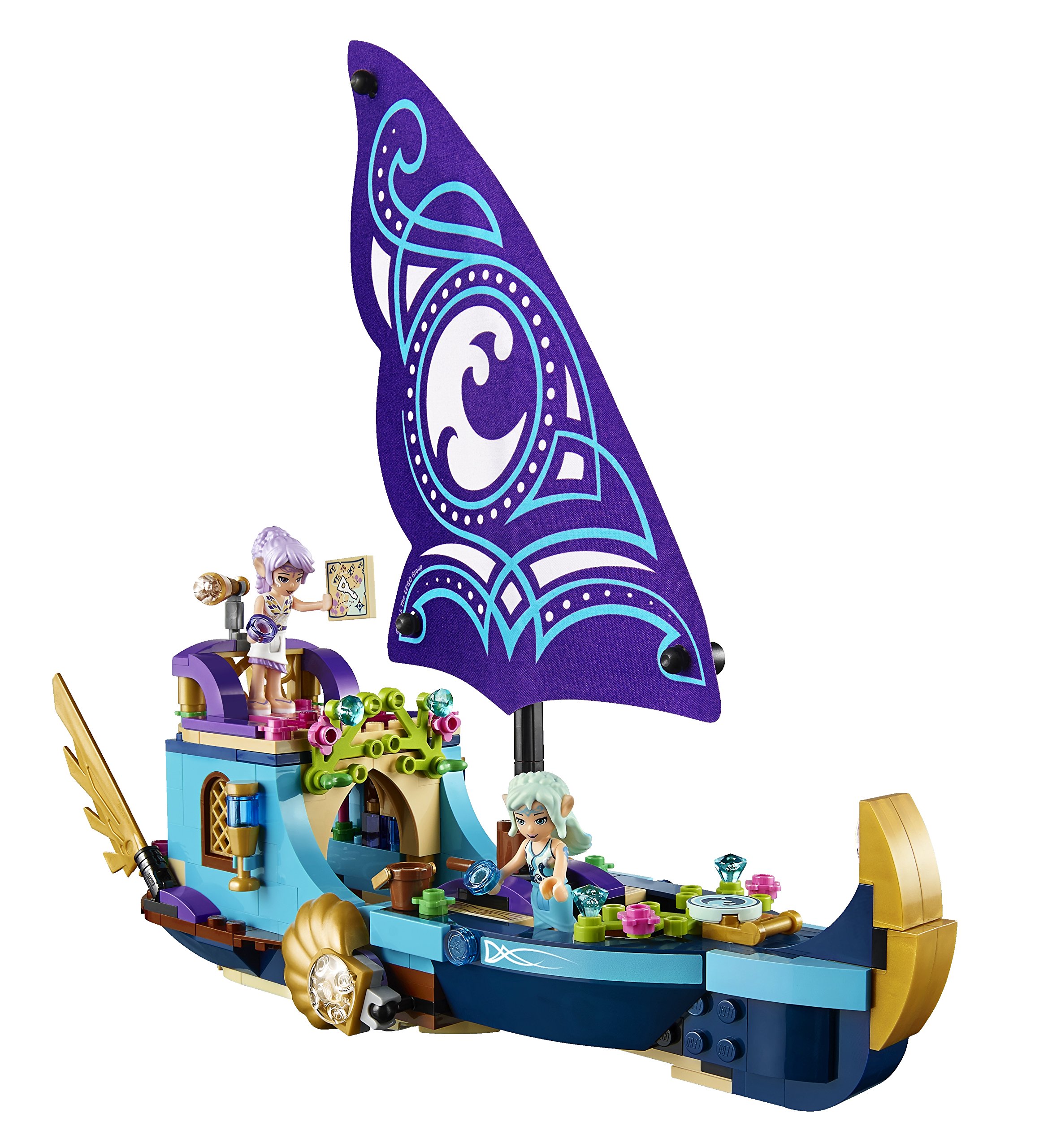LEGO Elves Naida's Epic Adventure Ship 41073 - Fantasy Building Blocks Set for Kids, Creative Play & Collectible Toy - Perfect for Birthday Gifts & Imaginative Storytelling