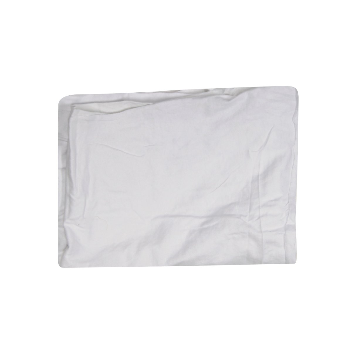 Trimaco 10886 SuperTuff White T-Shirt Knit Rags - 50-Pack, 45lb | Premium Cleaning Cloths for Automotive, Workshop & Household Use