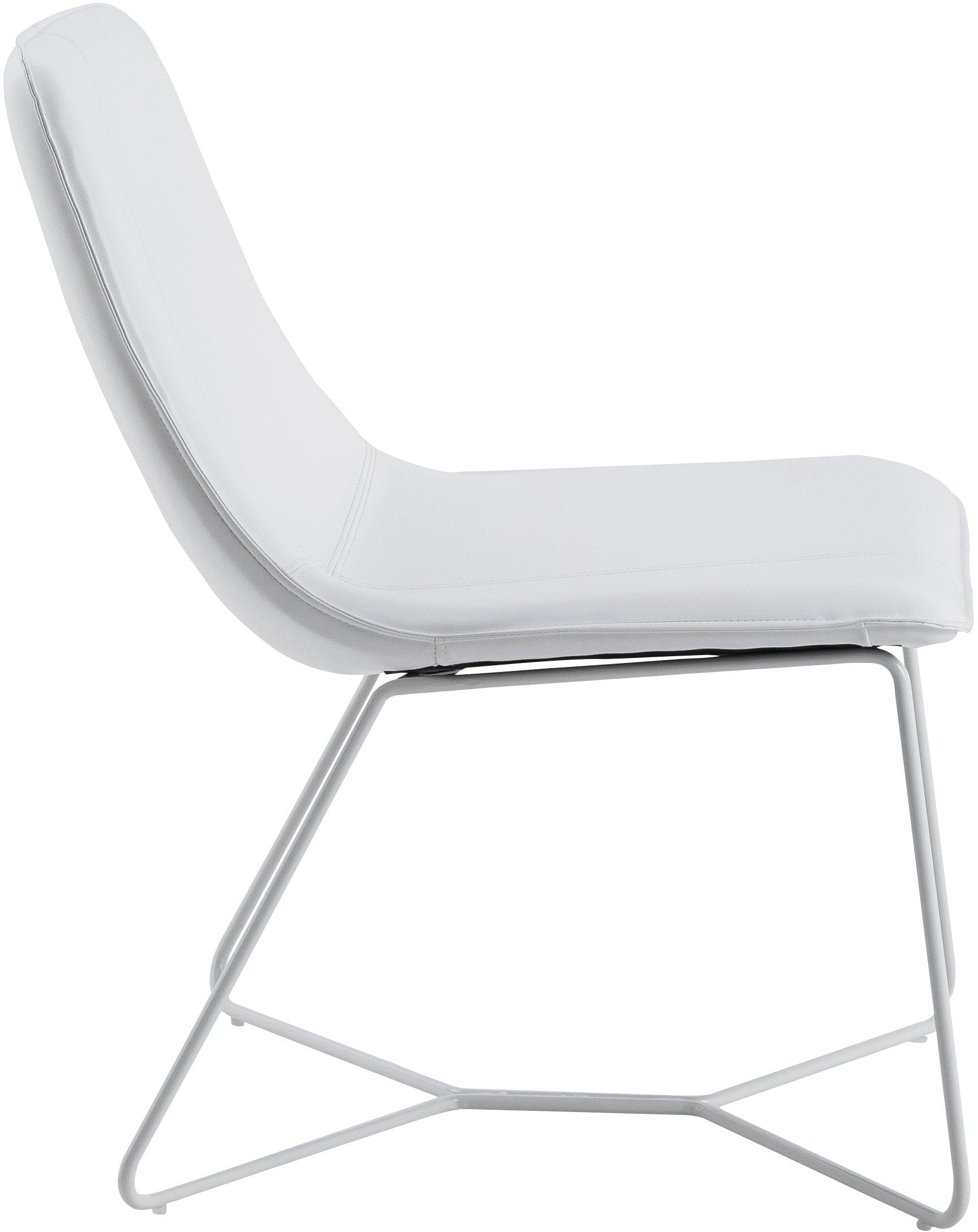 Office Star Grayson Accent Chair - Modern Home Office Chair with Padded Seat & Metal Base - Perfect for Home Office, Living Room & Reading Nook