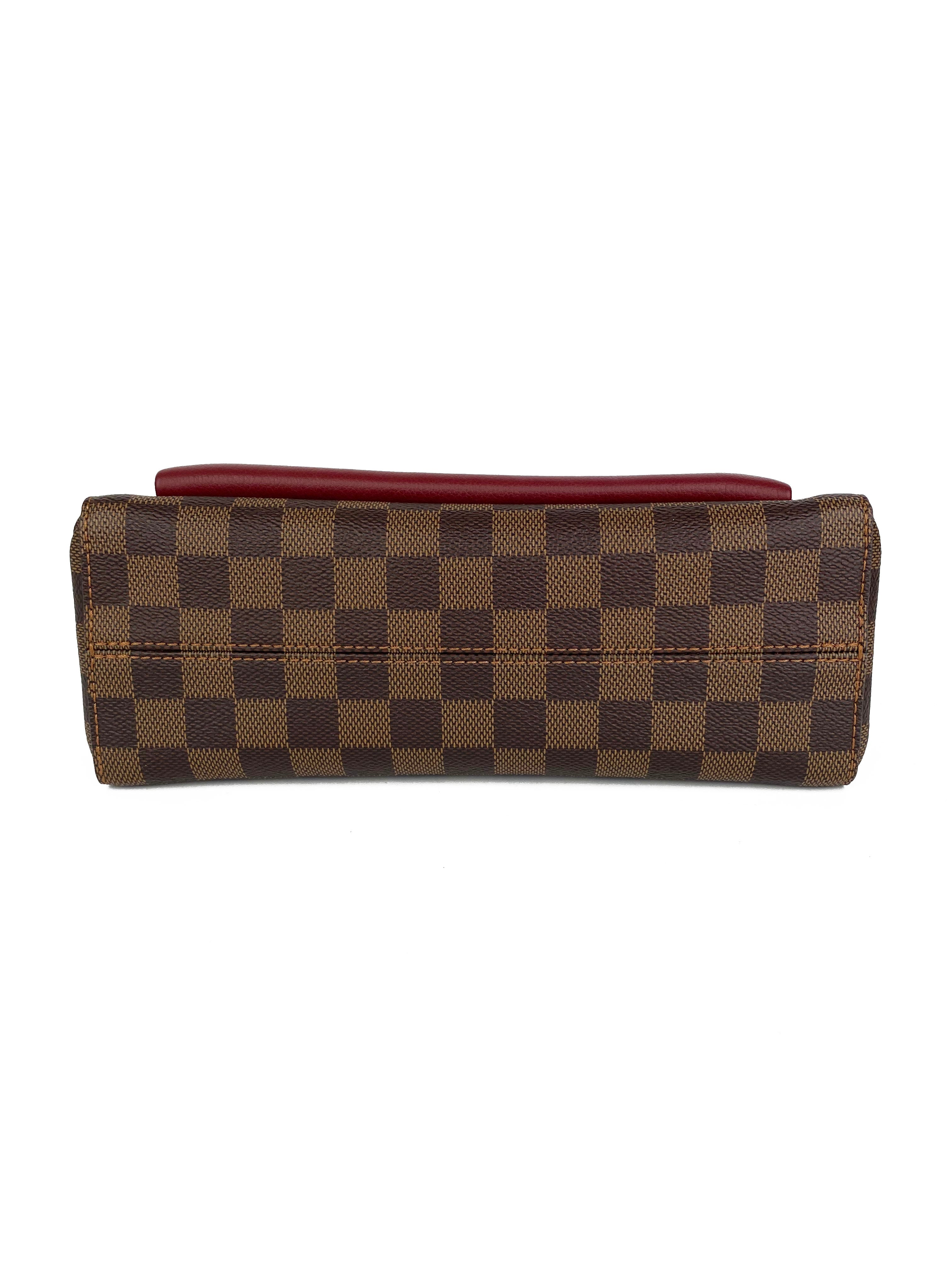 Authentic Louis Vuitton Damier Ebene Vavin PM Crossbody Bag - Luxury Leather Handbag for Women, Perfect for Work, Travel & Evening Events