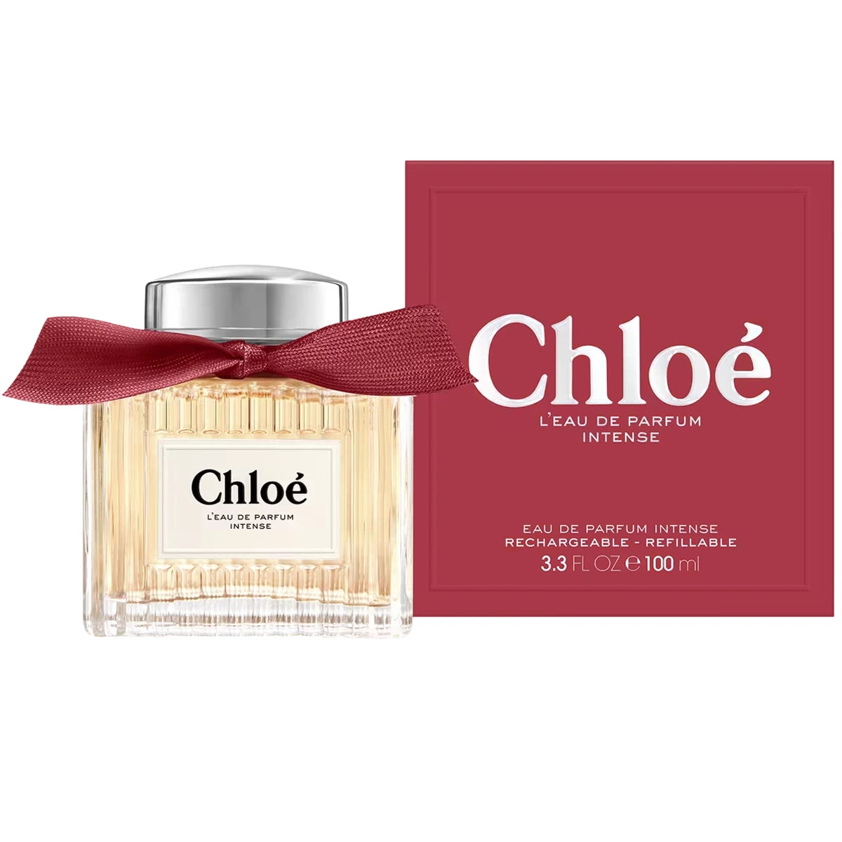 Chloe L'Eau de Parfum Intense Refillable 3.3 oz Eau de Parfum for Women - Luxury Floral Scent for Everyday Wear & Special Occasions